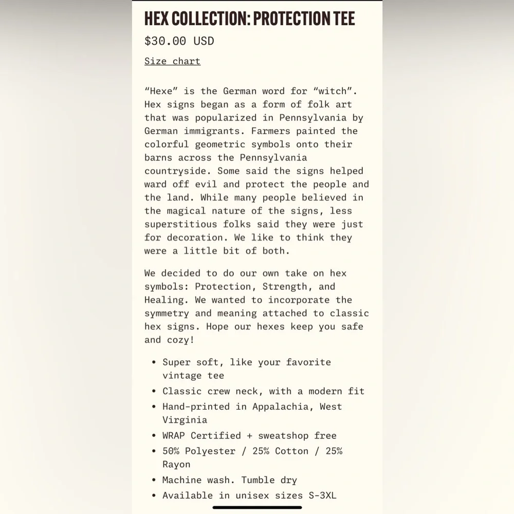 Kin Ship Goods Hex Collection Protection Tee - Picture 10 of 11